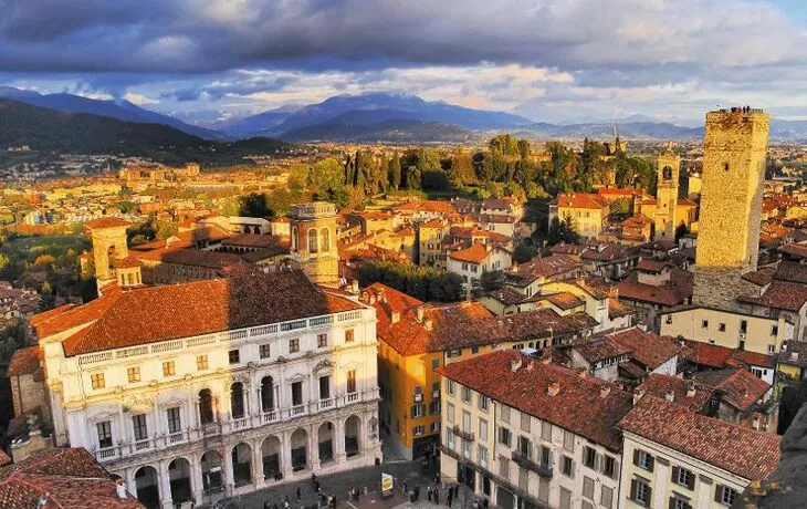 Bergamo in der Lombardei