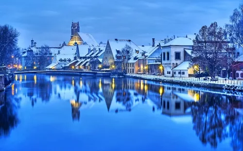 winterliches Landshut