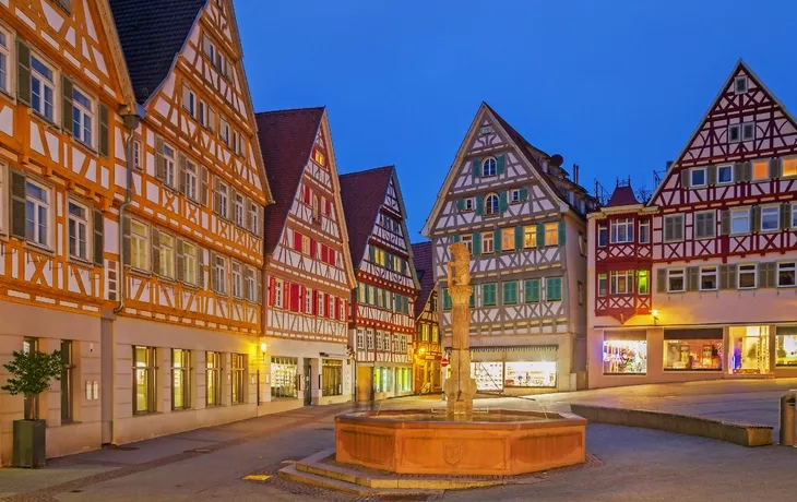 Alter Marktplatz von Herrenberg, Deutschland