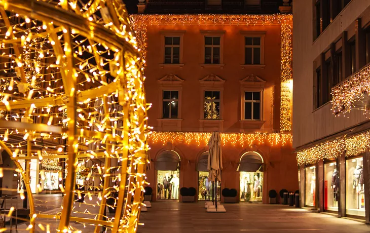 Weihnachtsbeleuchtung in Meran