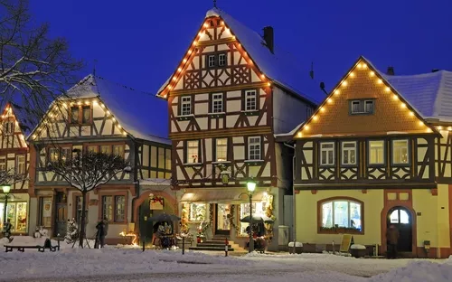 Weihnachten in Seligenstadt, Deutschland