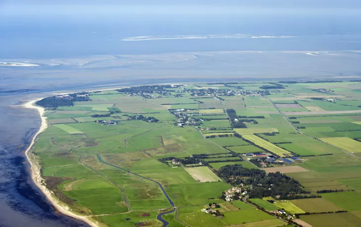 Wattenmeer bei Föhr, Deutschland