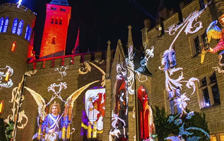 Burg Hohenzollern, Burghof