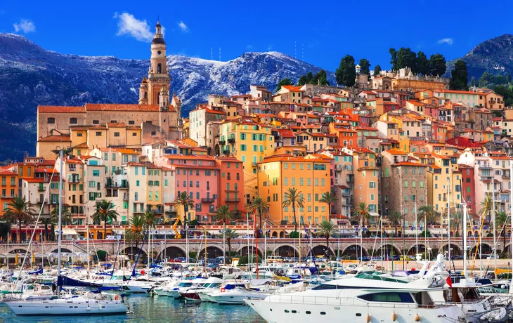 Menton in Südfrankreich