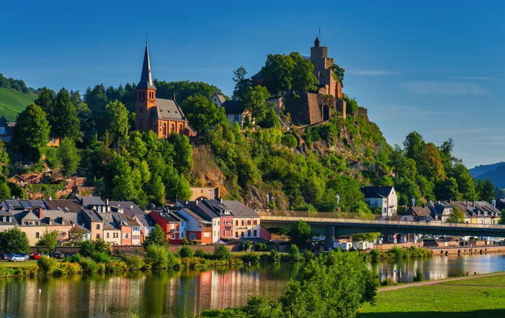 Altstadt von Saarburg in Rheinland-Pfalz, Deutschland