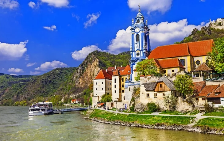 Dürnstein an der Donau in der Wachau, Österreich