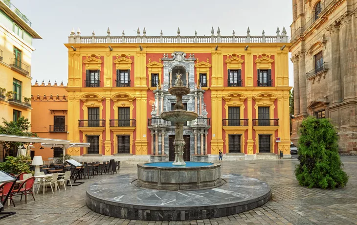 Bischofsplatz in Málaga