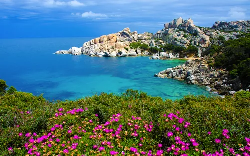 Capo Testa auf Sardinien, Italien