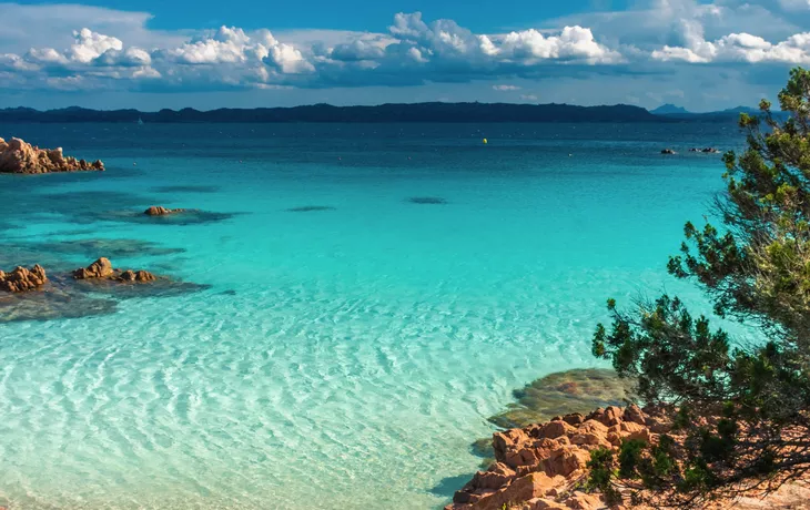 Budelli - eine Insel der Inselgruppe La Maddalena vor der Küste Sardiniens