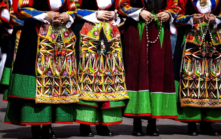 Prozession in Tracht von Orgosolo 