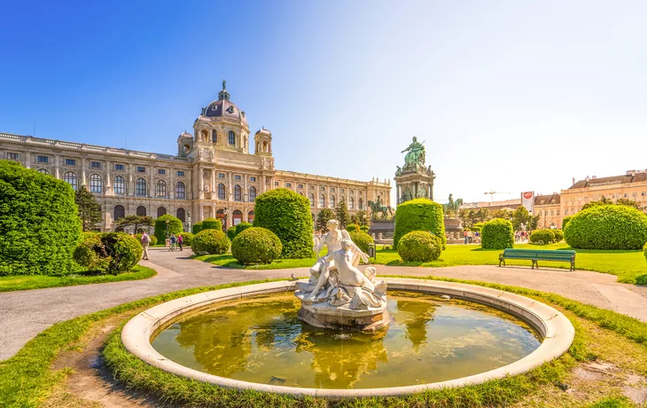 Kunsthistorisches Museum auf dem Maria-Thersien-Platz in Wien, Österreich