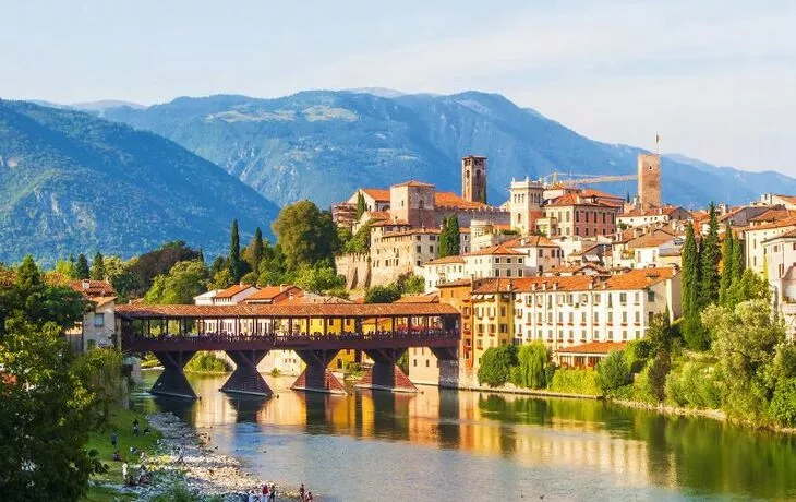 Panorama von Bassano del Grappa