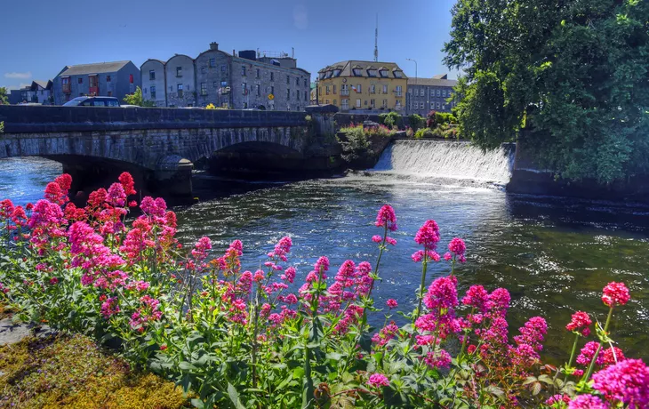 die Hafenstadt Galway an der irischen Westküste 