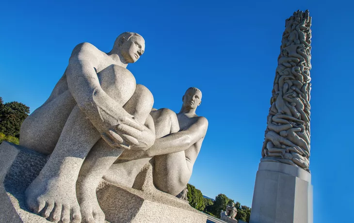 Skulpturenpark Vigeland in Oslo