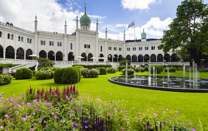 Tivoli Gärten in Kopenhagen, Dänemark