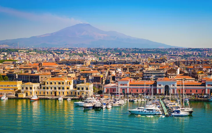 Catania auf Sizilien, Italien