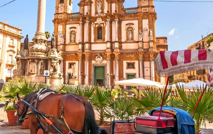 Kirche San Domenico in Palermo, Italien