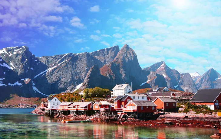 Hamnøy auf der Insel Moskenesøya, Lofoten