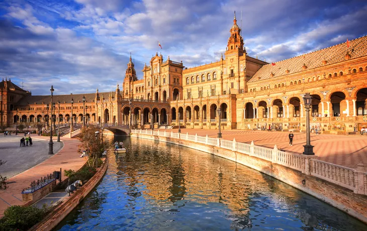 Plaza de España in Sevilla, Spanien