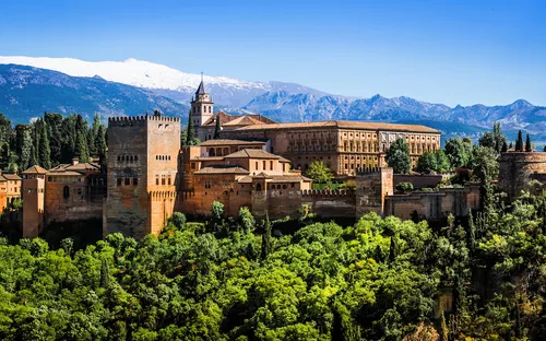 Alhambra in Granada, Spanien