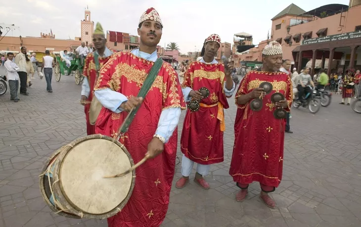 Musikertracht, Marrakesch