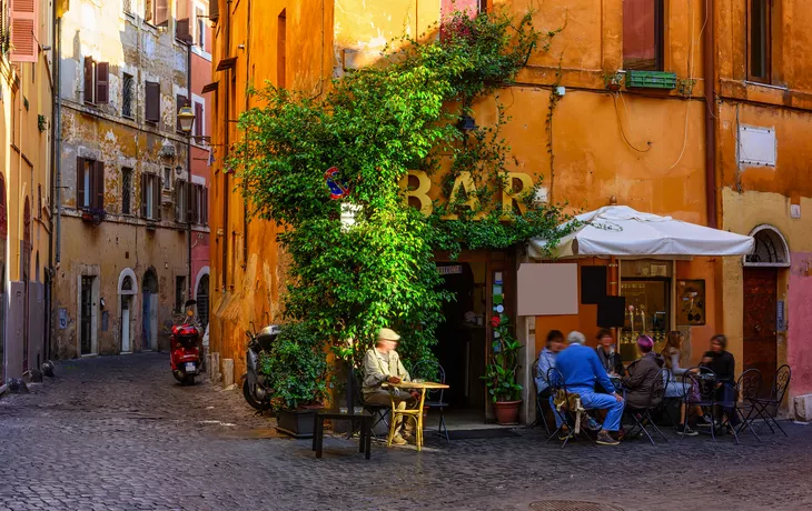 Bohème-Viertel Trastevere in Rom