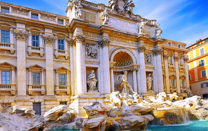 Brunnen von Trevi,Rom. Italien.