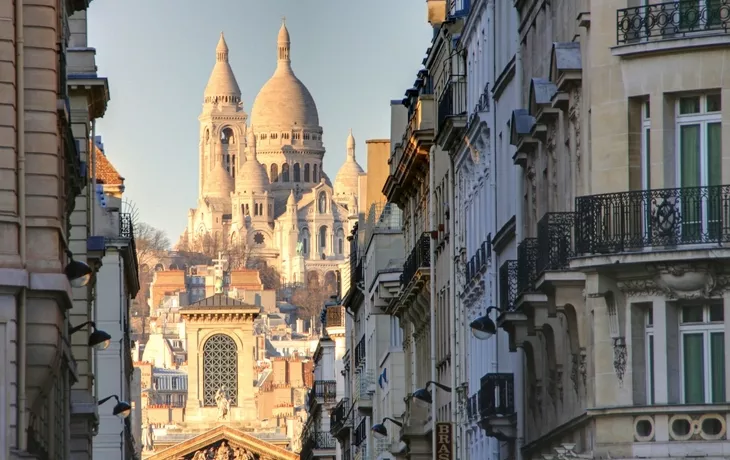 Blick auf Basilika Sacré-Coeur