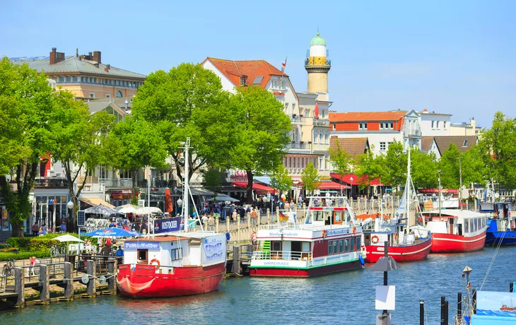 Warnemünde an der Ostseeküste