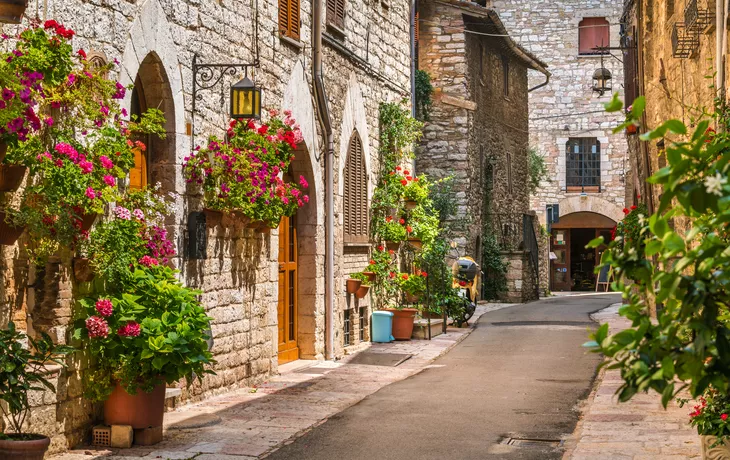 Gasse in Assisi