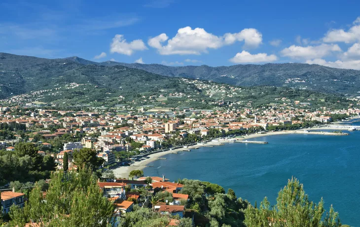 Diano Marina an der italienischen Riviera