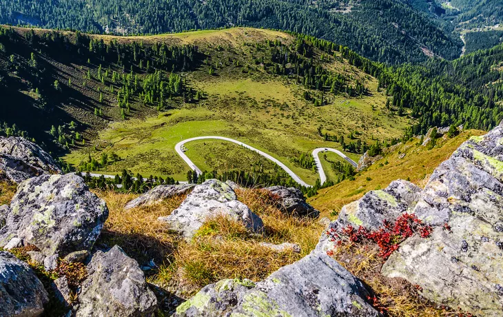 Panorama der Nockberge in Österreich