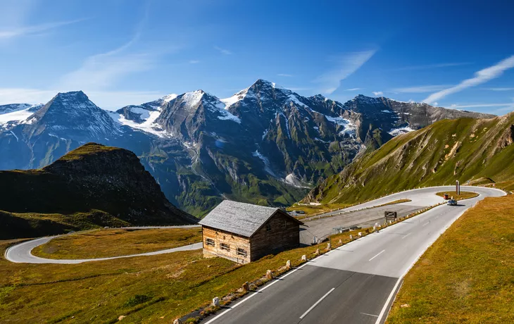 Großglockner-Hochalpenstraße in Österreich