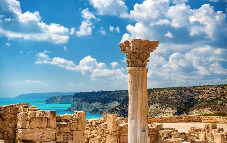 die antike Stadt Kourion an der Südwestküste der Mittelmeerinsel Zypern westlich des heutigen Limassol