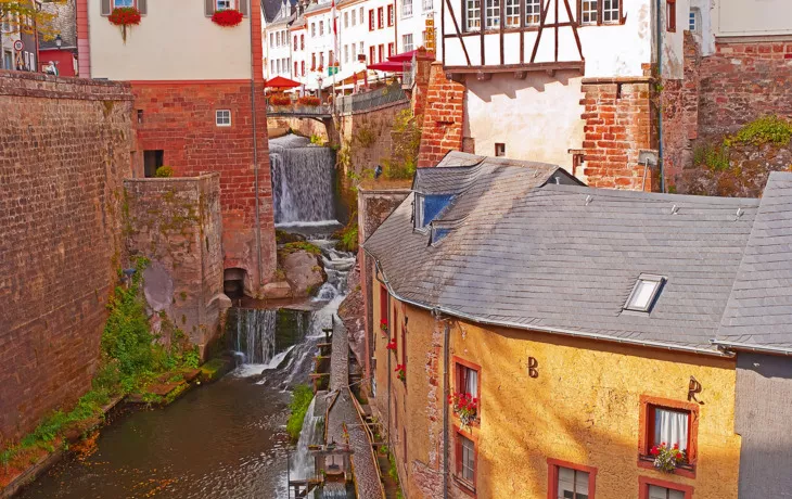 Mühlkanal in Saarburg im Hunsrück