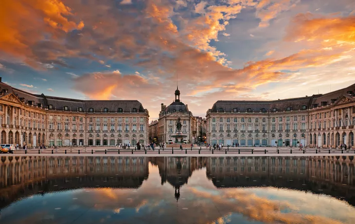 Place de la Bourse in Bordeaux