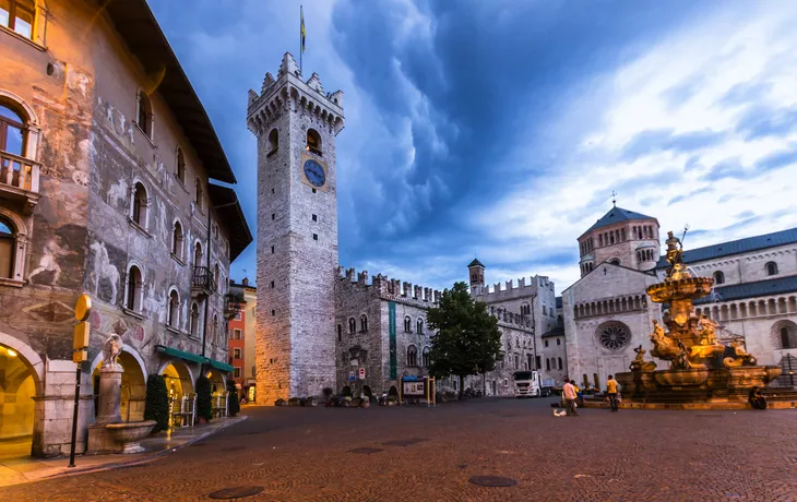 Palazzo Pretorio und Kathedrale San Vigilio in Trient