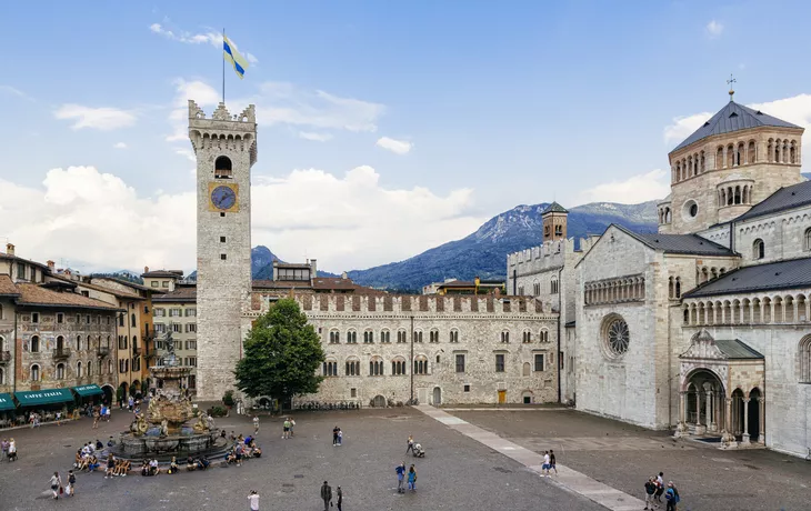 Palazzo Pretorio und Kathedrale San Vigilio in Trient