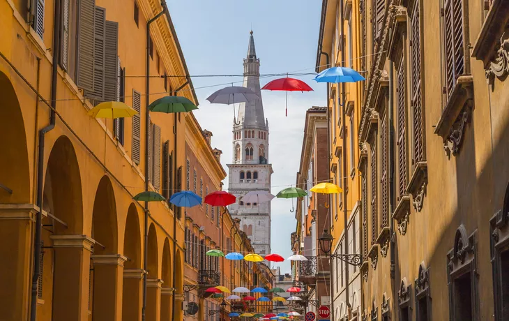 Straße in Modena