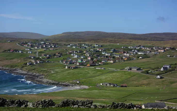 Lerwick auf den Shetland Inseln