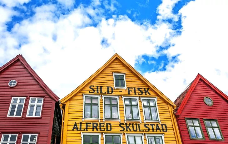 Bryggen Bergen Norwegen