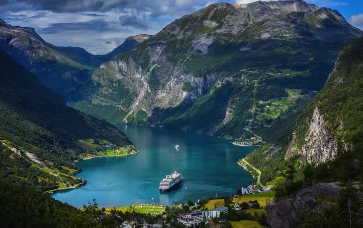 Kreuzfahrt im Geirangerfjord