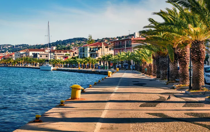 Argostoli: die Hauptstadt der Insel Kefalonia im Ionischem Meer, Griechenland