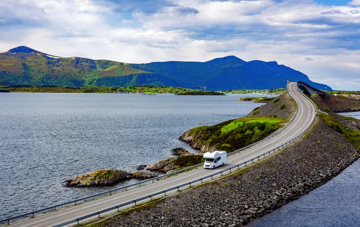 Atlantikstraße in Norwegen