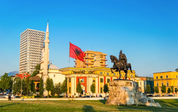 Skanderbeg-Platz in Tirana