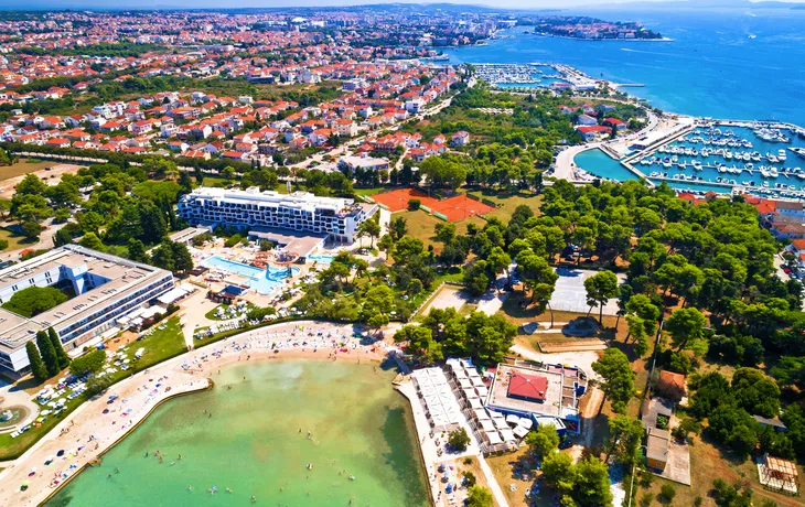 Zadar an der dalmatinischen Küste Kroatiens