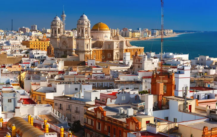 Cathedral de Santa Cruz in Cadiz, Spanien