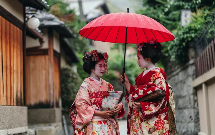 Porträt einer Maiko-Geisha