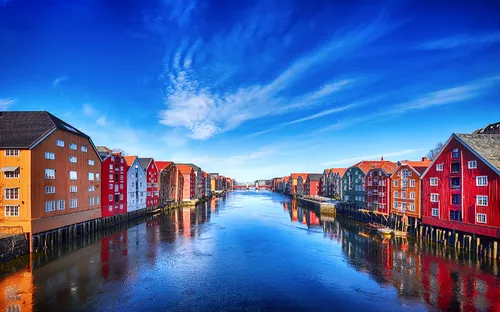 Trondheim in Norwegen