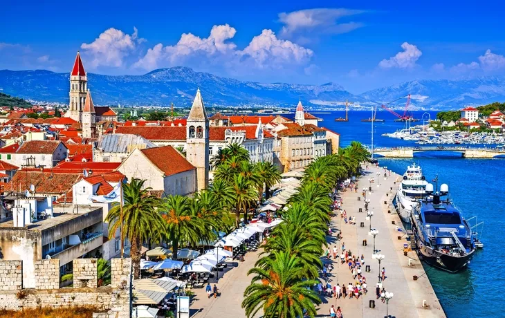 Trogir an der dalmatinischen Küste Kroatiens